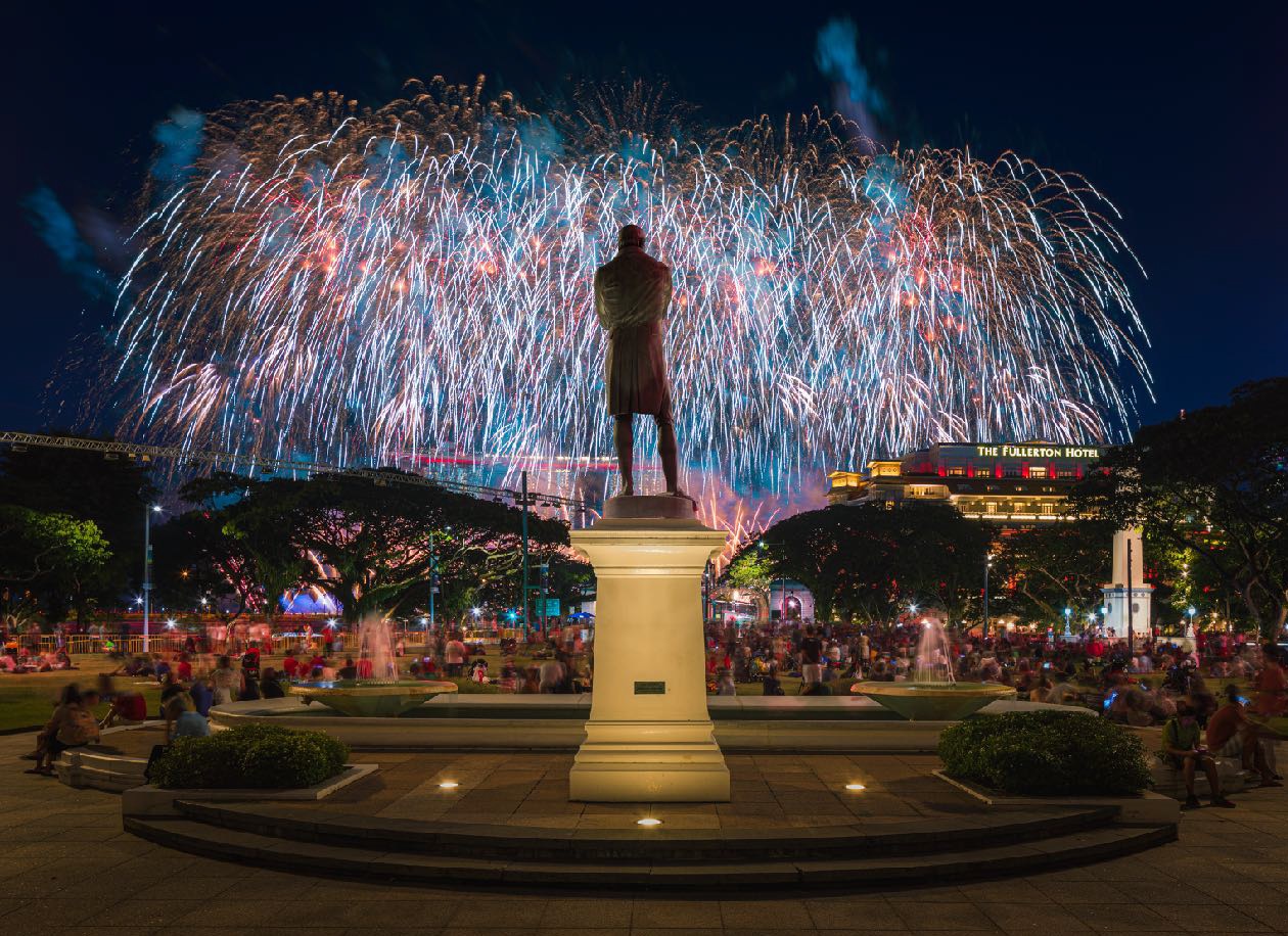 Singapore National Day Parade Fireworks