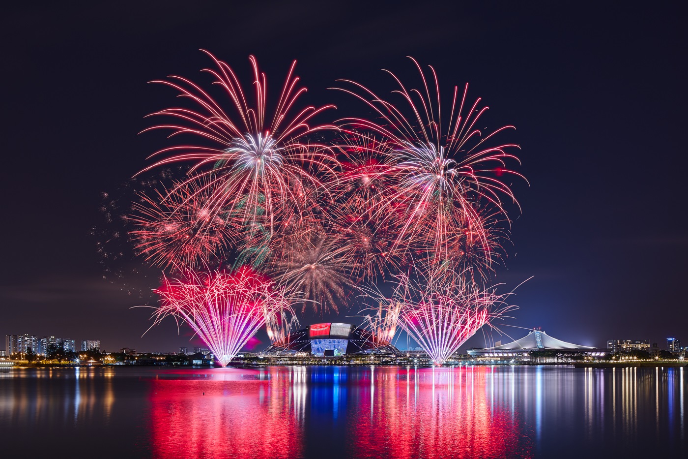 Singapore National Day Parade Fireworks